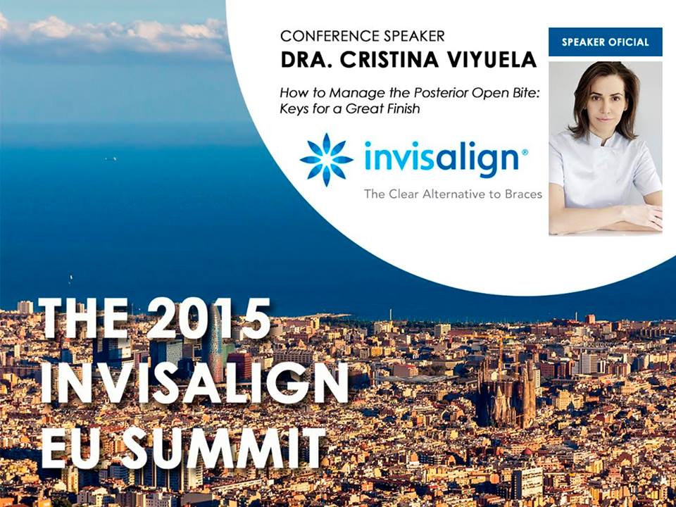 INVISALIGN EU SUMMIT - BARCELONA 2015 - Cursos Ortodoncia Invisible Cristina Viyuela